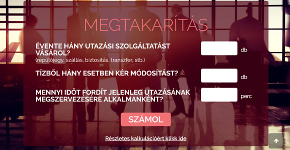 corporate uzleti utaztatas szamolja ki mennyit sporol